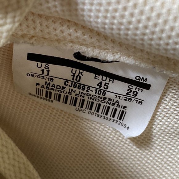 Nike Procell Blazer Low Canvas Yellow NYC Edition Shoe Size 11 Men CJ0692-100 - Picture 6 of 6